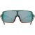 Uvex sportstyle 235 Okulary do wielu sportów Unisex Półobwódkowe Zielony, Czerwony