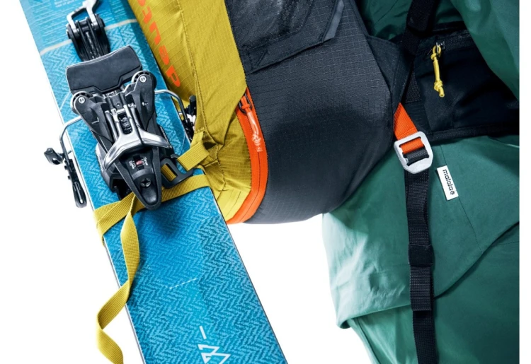 Deuter Alproof Lite 22 turmeric/black - plecak lawinowy