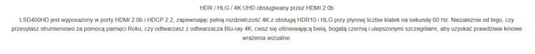 VIEWSONIC PROJEKTOR LASEROWY LSD400HD