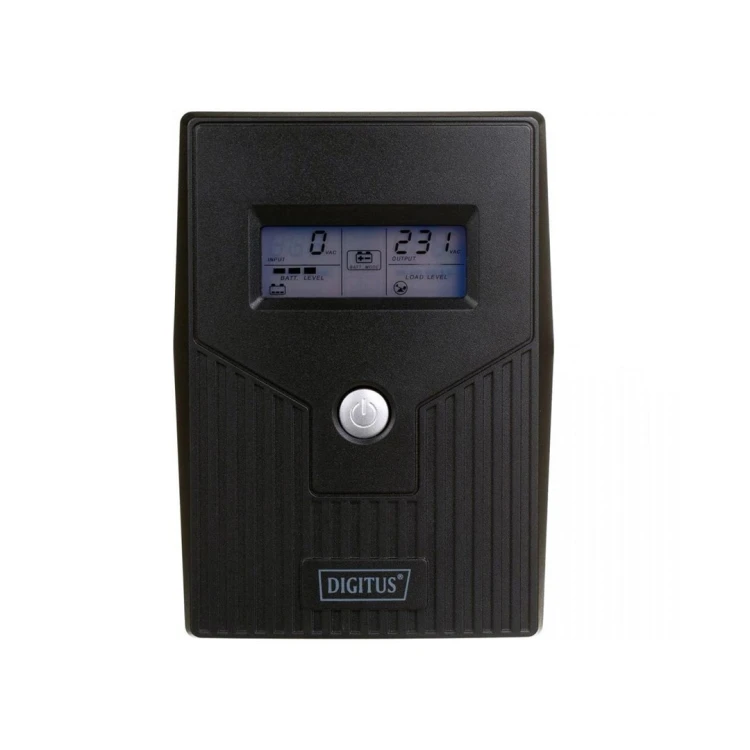 DIGITUS UPS LINE-INERACTIVE LCD BASIC ZASILACZ AWARYJNY 600VA/360W DN-170063-LCD-B