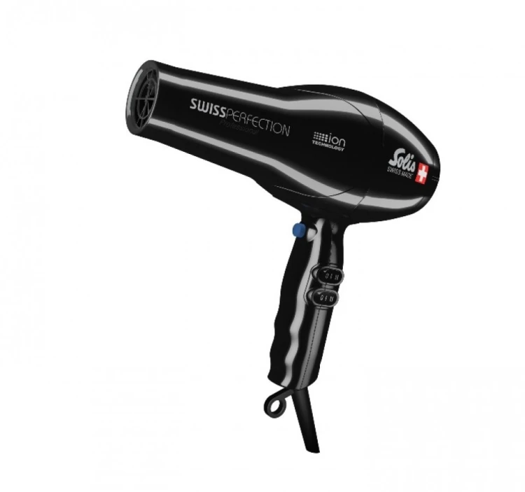 Solis Swiss Perfection suszarka do włosów 2300 W Czarny