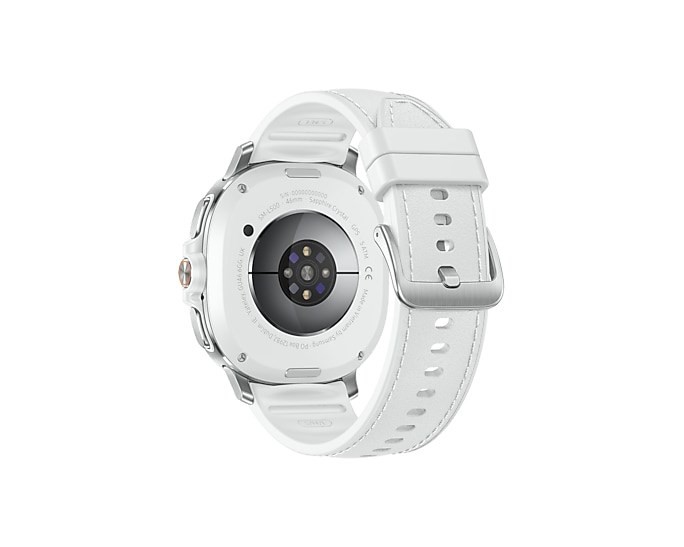 Samsung Galaxy Watch 8 Classic 3,3 cm (1.3") AMOLED 46 mm Cyfrowy 438 x 438 px Ekran dotykowy Srebrny Wi-Fi GPS
