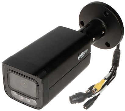 Kamera IP IPC-HFW2449T-AS-IL-0360B-BLACK WizSense - 4 Mpx 3.6 mm DAHUA