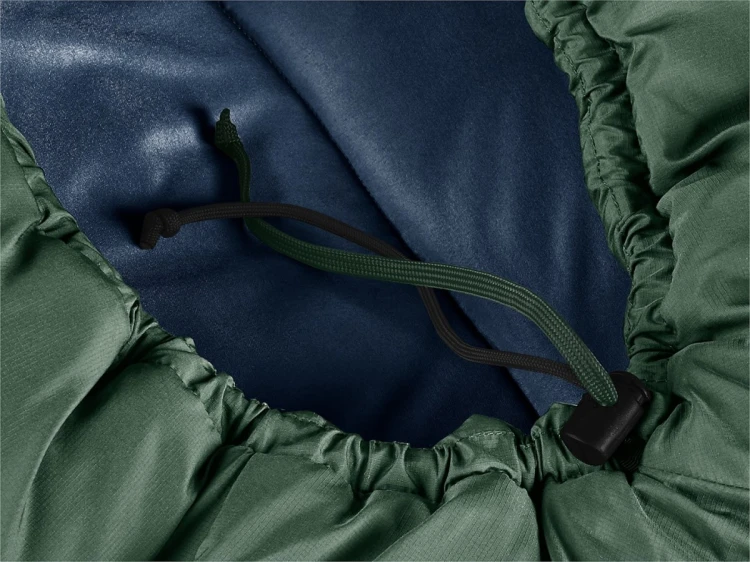 Deuter Orbit SL 0C/32F Dorosły Śpiwór typu mumia Tkanina, Polietylenosulfon (PES), Ripstop Zielony