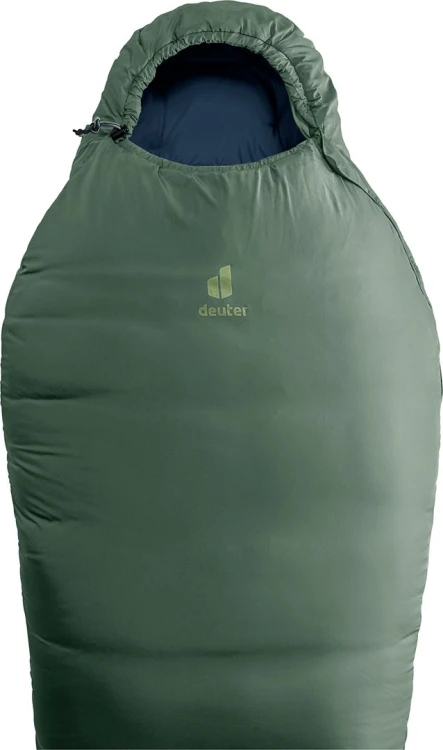 Deuter Orbit SL 0C/32F Dorosły Śpiwór typu mumia Tkanina, Polietylenosulfon (PES), Ripstop Zielony