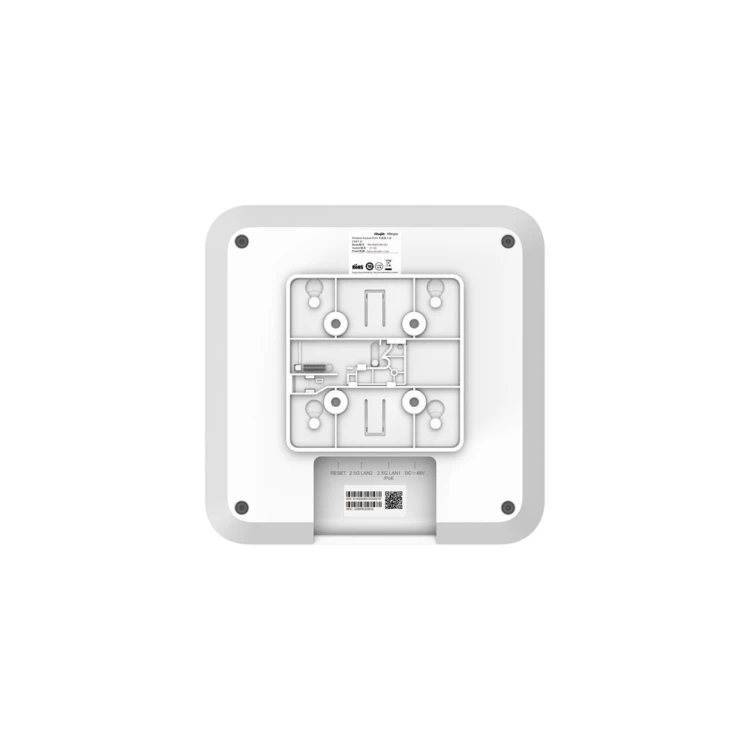 Punkt dostępowy RG-RAP2260(H) Wi-Fi 6 2.4 GHz 5 GHz 1148 Mb/s + 4804 Mb/s REYEE