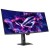 ASUS ROG Strix OLED XG34WCDG monitor komputerowy 86,4 cm (34") 3440 x 1440 px UltraWide Quad HD QD-OLED Czarny