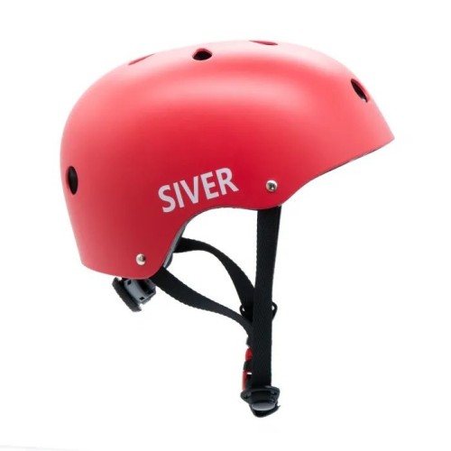 Kask rowerowy Motus Siver rozmiar L, czerwony (MOTHAM8LR)