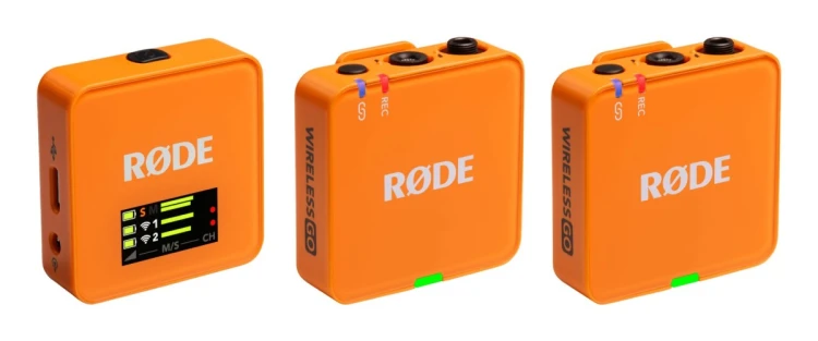 RODE Wireless GO III Orange - system mikrofonów bezprzewodowych (pomarańczowy)