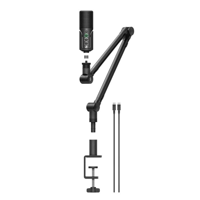 Sennheiser PROFILE STREAMING SET  - Mikrofon streamingowy USB z łamanym statywem mocowanym do blatu
