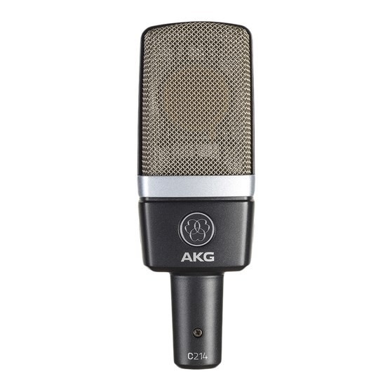 Zestaw stereo mikrofonów pojemnościowych AKG C214