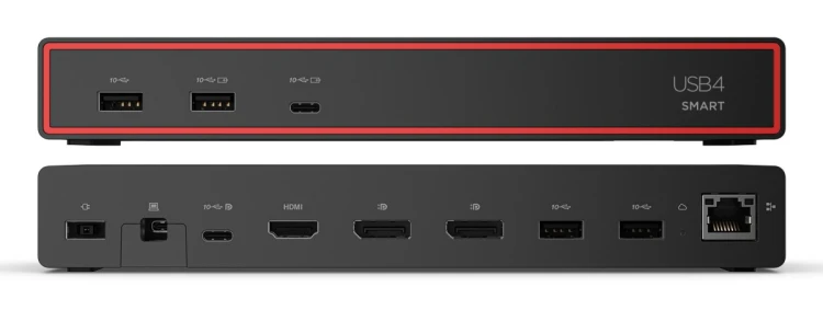 Stacja dokująca Lenovo - inteligentna stacja dokująca ThinkPad USB4 o mocy 135 W