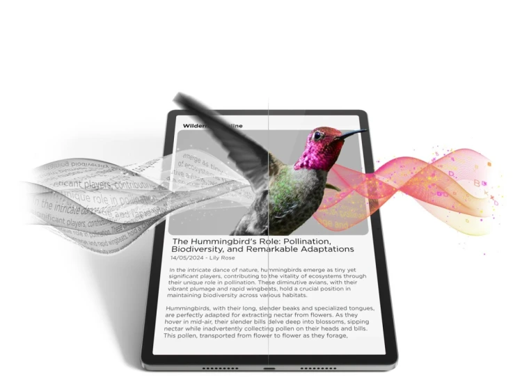 Lenovo Idea Tab Pro TB373FU MediaTek Dimensity 8300 12.7" 3K 400nits 144Hz 8/128GB ARM G615 MC5 WiFi + Pen Luna Grey