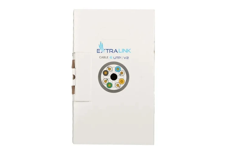 Kabel sieciowy Extralink EX.10062 skrętka CAT6 UTP (U/UTP) V2 Wewnętrzny 305M