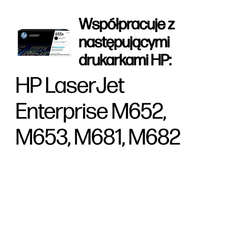 LASERJET TONER CRTG/655A BLACK