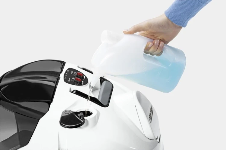 Kärcher SV 7 Cylindryczna myjka parowa 0,5 l 2200 W Czarny, Szary, Biały