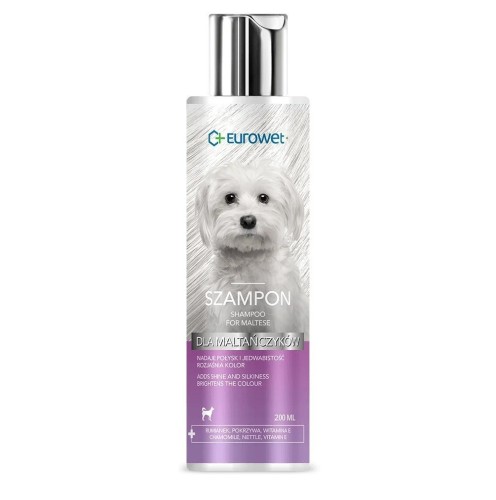 Eurowet Szampon dla maltańczyków dla psa 200ml