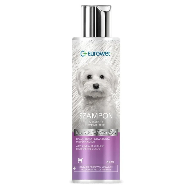Eurowet Szampon dla maltańczyków dla psa 200ml