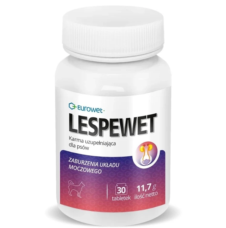 Eurowet Lespewet Wsparcie układu moczowego dla psa 30szt