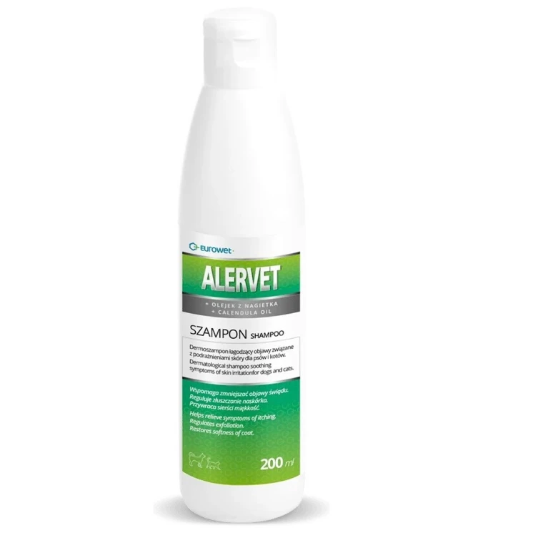 Eurowet Alervet Wsparcie przy świądzie i podrażnieniach dla psa i kota 200ml