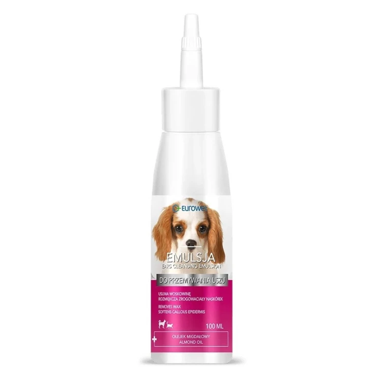 Eurowet Emulsja do uszu pies/kot 100ml