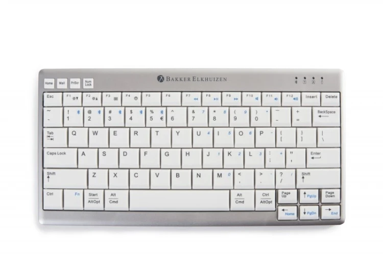 klawiatura bezprzewodowa BakkerElkhuizen UltraBoard 950 Wireless Compact Bluetooth QWERTY US English