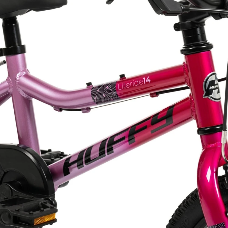 Rower dziecięcy Huffy Literide Alu 14" różowy (24215W)