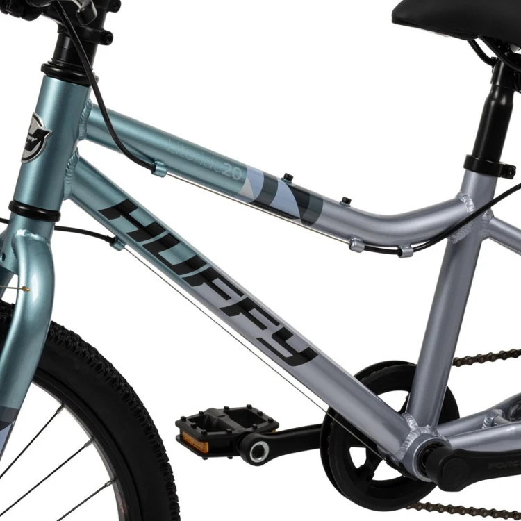Rower Huffy Literide Alu 20” srebrno-turkusowy (23005W)
