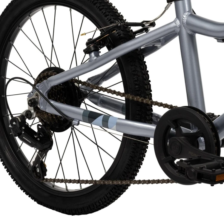 Rower Huffy Literide Alu 20” srebrno-turkusowy (23005W)
