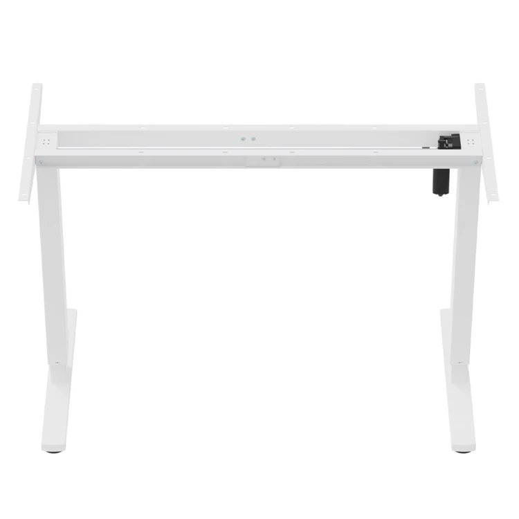 ERGO OFFICE BIURKO ELEKTRYCZNE REGULACJA MAX WYS. 1160MM, MAX - 80 KG, BEZ BLATU DO PRACY STOJĄCO SIEDZĄCEJ, BIAŁE ER-400 W