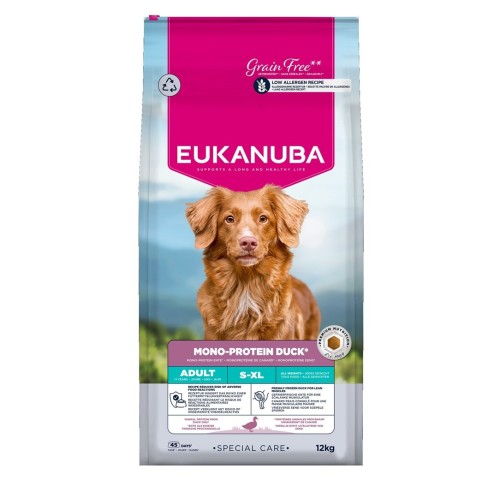 Eukanuba Special Care Mono-Protein Adult kaczka karma sucha dlapsa 12kg