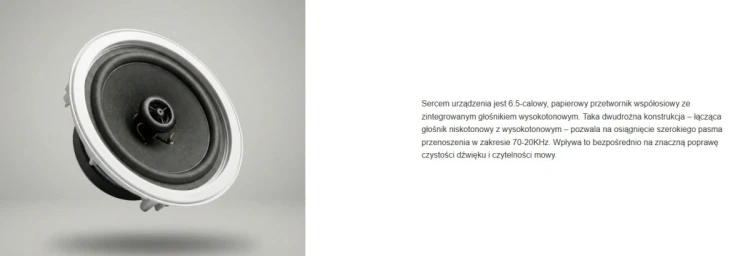 AVTEK GŁOŚNIK SUFITOWY CS 606