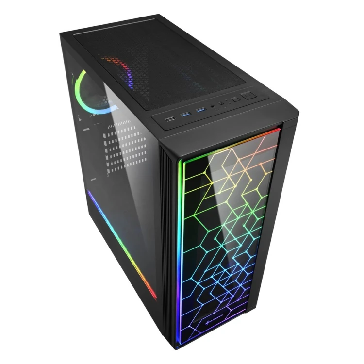 Obudowa Midi Sharkoon RGB LIT 100