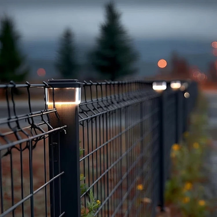 GREENBLUE LAMPA SOLARNA LED NA SŁUPEK. 100X100MM, DASZEK KOPERTOWY, 3200K GB128 WW