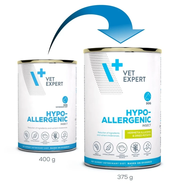 VetExpert Veterinary Diet Hypoallergenic Insect375g