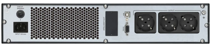 FSP Champ Rack 1K zasilacz UPS Podwójnej konwersji (online) 1 kVA 900 W 3 x gniazdo sieciowe