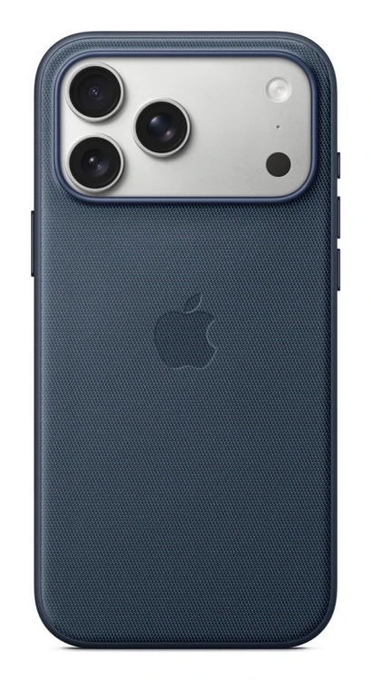 Funkcjonalne etui z tkaniny Apple iPhone 17 Pro Max z MagSafe (niebieskie)