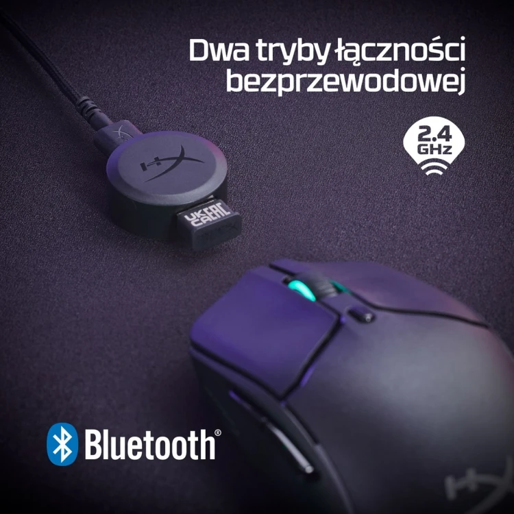 Myszka Pulsefire Haste 2 bezprzewodowa