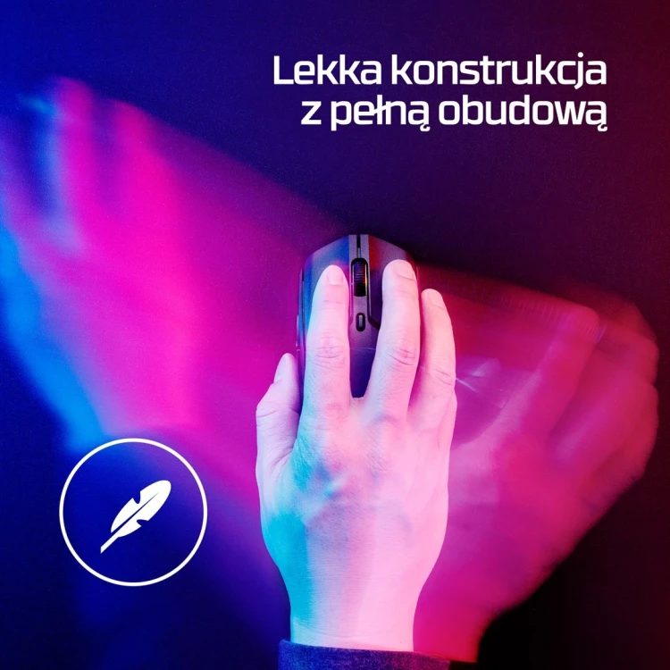Myszka Pulsefire Haste 2 bezprzewodowa