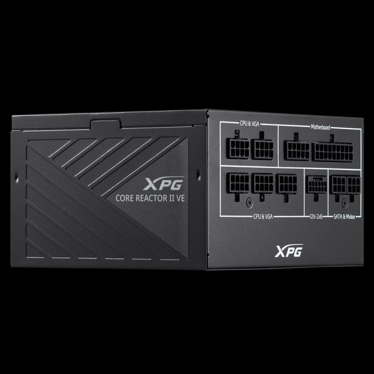 XPG COREREACTOR II VE 750W moduł zasilaczy 24-pin ATX ATX Czarny