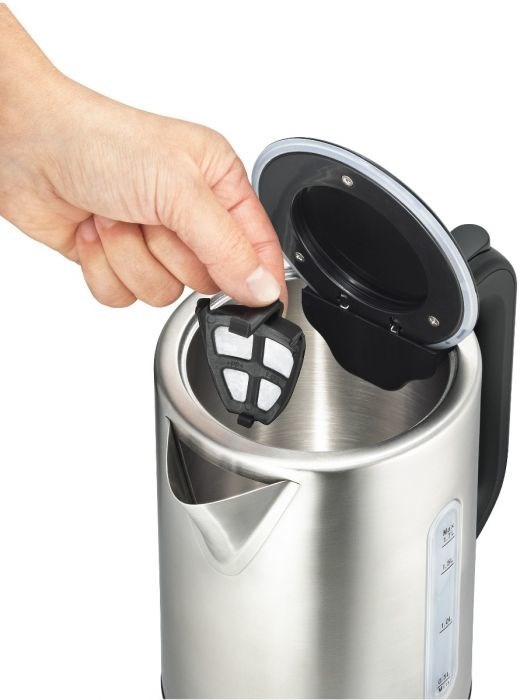Solis Vario Temp Kettle czajnik elektryczny 1,7 l 2200 W Stal nierdzewna