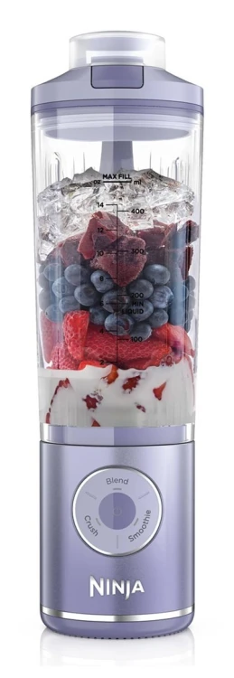 Ninja BC251EULD blender 0,57 l Przenośny mikser Lawenda, Przezroczysty