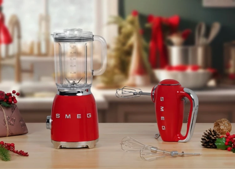 Smeg BLF03RDEU blender 1,5 l Blender stołowy 800 W Czerwony