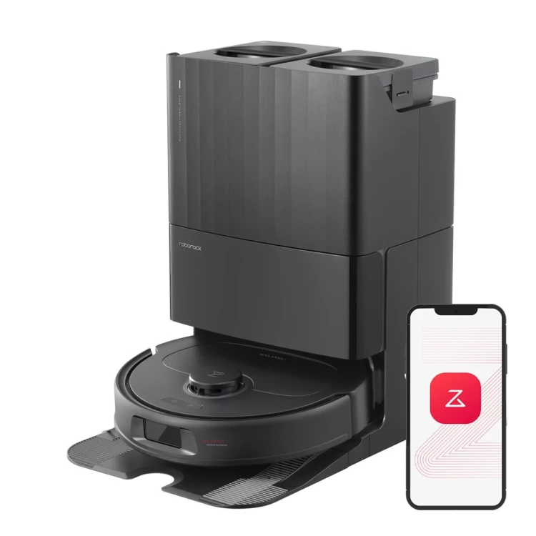 Robot sprzątający Roborock Qrevo Plus (czarny)