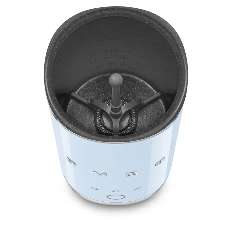 Smeg MFF02PBEU spieniacz / podgrzewacz do mleka Automatyczny spieniacz/podgrzewacz do mleka Niebieski