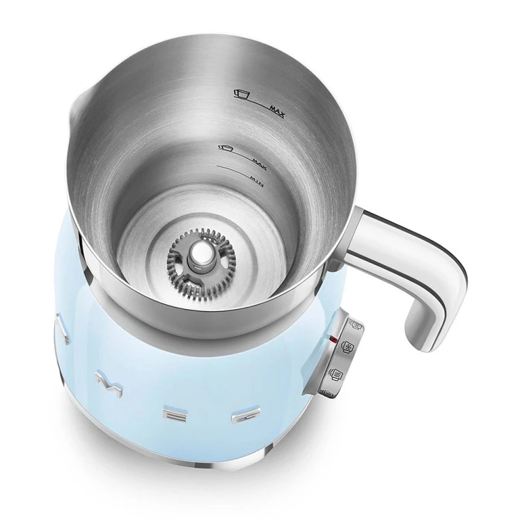 Smeg MFF11PBEU spieniacz / podgrzewacz do mleka Automatyczny spieniacz/podgrzewacz do mleka Niebieski