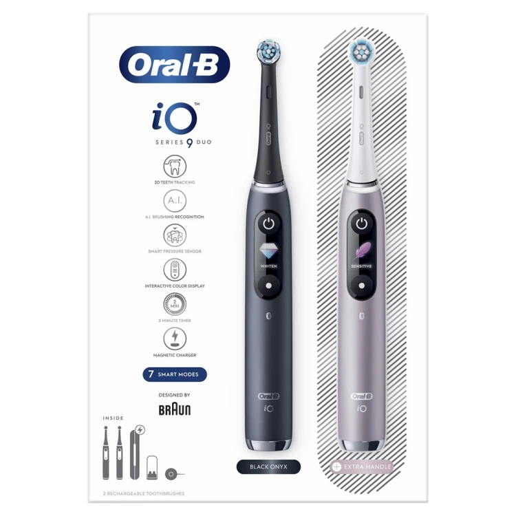 Szcoteczka Oral-B  iO Series 9 Duo Black Onyx/Rose