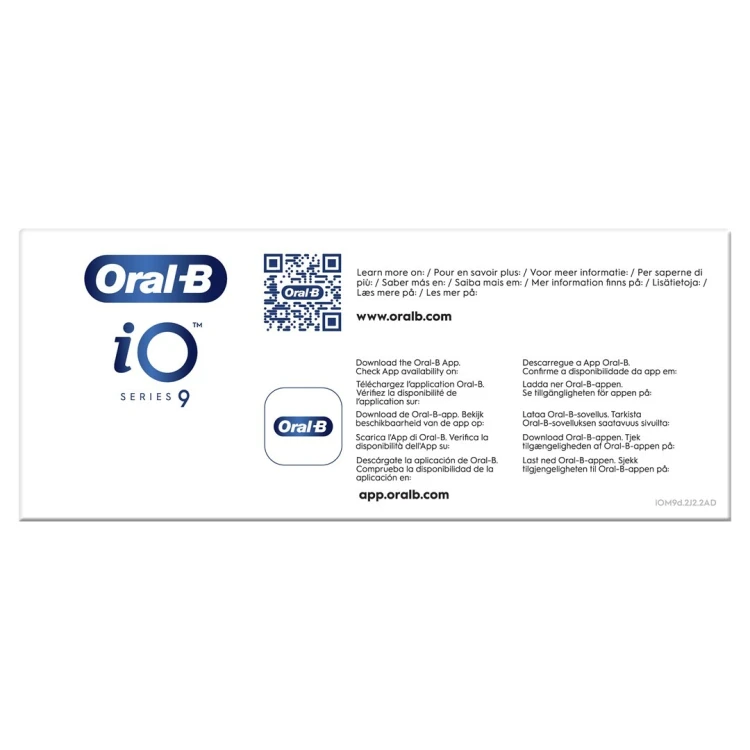 Szcoteczka Oral-B  iO Series 9 Duo Black Onyx/Rose
