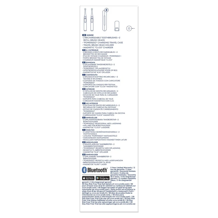 Szcoteczka Oral-B  iO Series 9 Duo Black Onyx/Rose