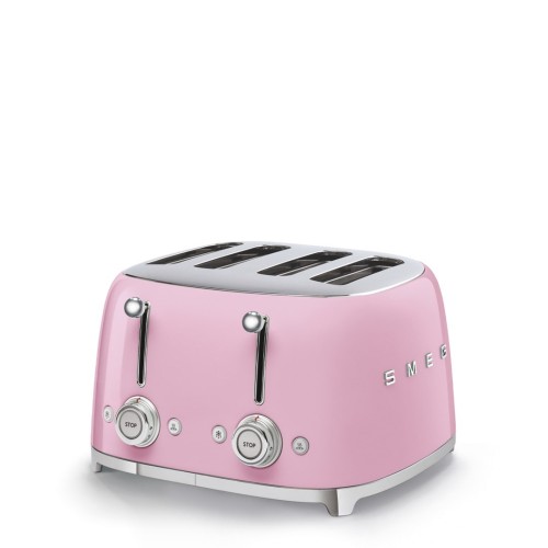Smeg TSF03PKEU toster 6 4 kaw. 2000 W Różowy